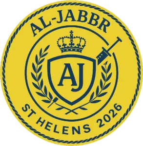Al-Jabbr badge
